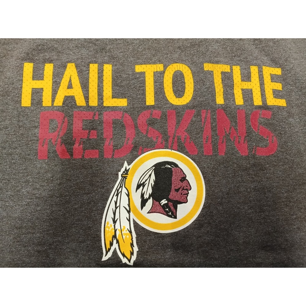Washington Redskins T-Shirt Mens‎ Large Gray Majestic HTTR Football  NFL - Picture 3 of 8